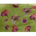 thumbnail image 4 of oneOone Georgette Viscose Lime Fabric Flower Watercolor Sewing Fabric By The Yard Printed Diy Clothing Sewing Supplies 42 Inch Wide, 4 of 4