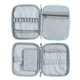 thumbnail image 4 of Crochet Hook Organiser Fabric Knitting Tool Storage Case Built in Elastic Slots, 4 of 9