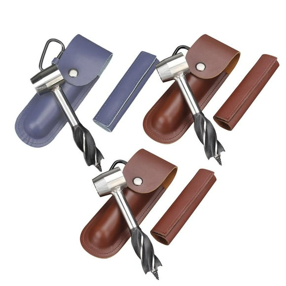3 Count Wood Auger Drill Auger Wrench for
