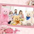 thumbnail image 4 of Muiteiur 5 feet Giant Teddy Bear Stuffed Animal Teddy Bear with Bow Plush Toy, 4 of 7