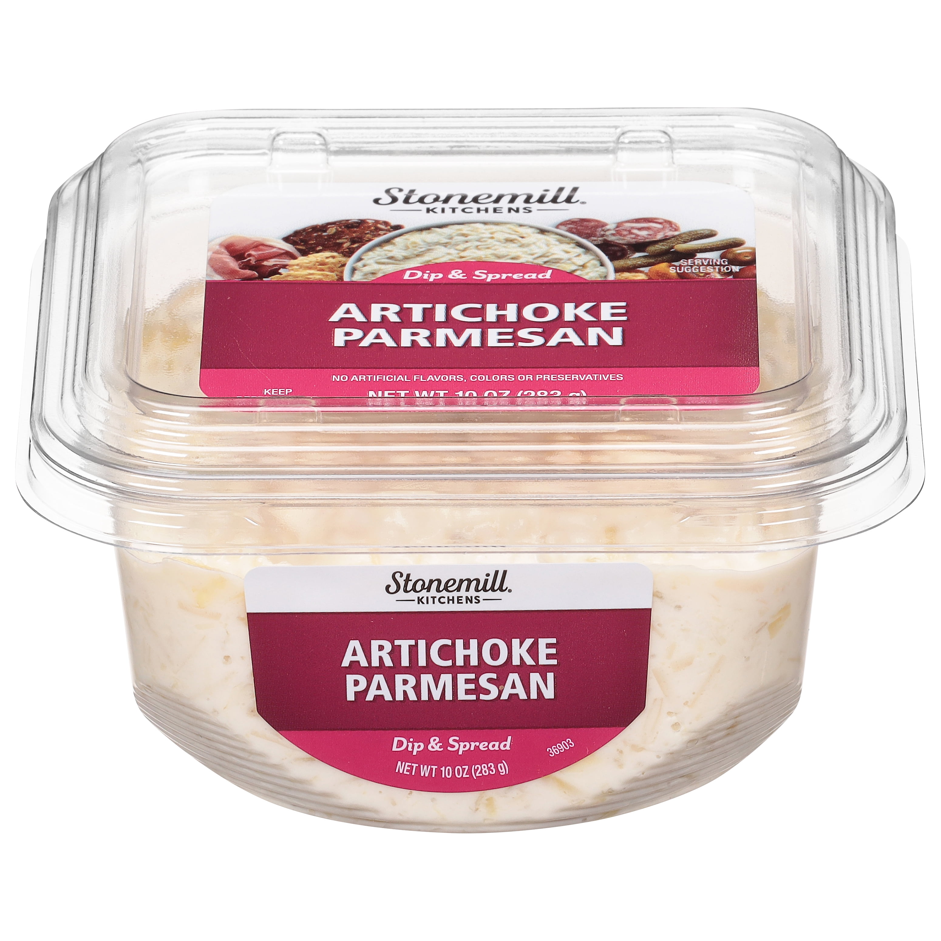 Stonemill® Kitchens Artichoke & Parmesan Premium Dip 10 oz. Tub (Refrigerated)