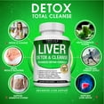 thumbnail image 4 of Toplux Detox Liver Cleanse Supplement Support Liver & Body Detox Milk Thistle Artichoke Extract Dandelion Root, 25+ Herbs  60 Capsules, 4 of 8