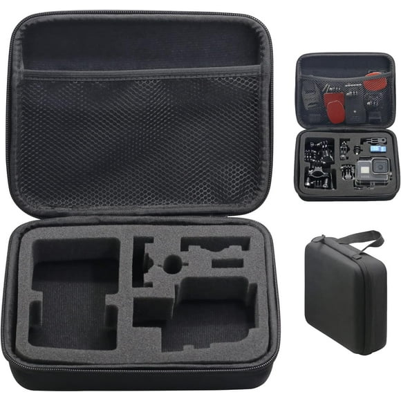 Carrying Case for GoPro, Storage Bag Compatible with Hero 10 9 8 7 6 5 4 3 2, Portable Cover for Action Camera(Medium)