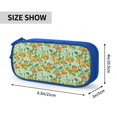 thumbnail image 3 of Xecao Tangerine print Fanny Pack Belt Bag for Women and Men, Fashionable Waterproof Waist Pack with Adjustable Strap for Traveling, Hiking, Jogging, Cycling, 3 of 5