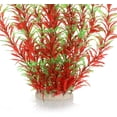 thumbnail image 3 of Plantas de plástico para decoración de acuario, extragrandes, 21 pulgadas, plantas artificiales para peceras, decoraciones altas para peceras (vino, 2 unidades), 3 of 5