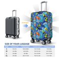 thumbnail image 4 of Yiaed Hawaiian Style Print Travel Luggage Cover Suitcase Protector Fits 18-32 Inch Luggage Wheel Covers Patterned Elastic Luggage Anti-scratch（No luggage）（No luggage）-, 4 of 5