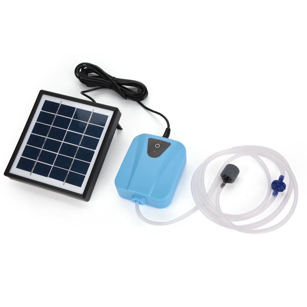 Acheter Oxygénateur à énergie solaire pompe à oxygène de l'eau aérateur de  bassin pompe à air d'aquarium