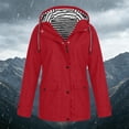 thumbnail image 7 of Msgweeeg Womens Jackets Casual Waterproof Jacket Long Sleeve Hooded Outdoor Sport Tops Active Hiking Running Outerwear Womens Fall Fashion 2026 S-2XL, 7 of 7