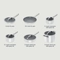 thumbnail image 2 of Juego de utensilios de cocina Ninja NeverStick Ceramic Pro de 11 piezas, color blanco, 2 of 9
