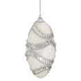 thumbnail image 3 of Northlight 4ct Holographic Sequined and Beaded Shatterproof Christmas Finial Ornament Set 4.5" -, 3 of 4