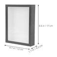 thumbnail image 2 of FUTUREORYY Hanging Shadow Photo Frame Wood Rectangular Home Decor 1Pcs, 2 of 8
