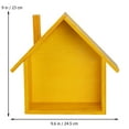 thumbnail image 2 of Minkissy Small Shelf Unit House Shaped Storage for Office 1Pcs, 2 of 6