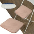 thumbnail image 3 of Chair Cushions for Dining Chairs, Non Slip Chair Pads with Ties, Memory Foam Kitchen Chair Cushions, 13.77"X13.77"X2.5", Beige, 3 of 5