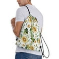 thumbnail image 3 of Kdxio Watercolor Bright Sunflowers Print Drawstring Backpack Bag,Waterproof Draw String Back Sack, Gym Drawstring Bags Swim Bag For Unisex, 3 of 9