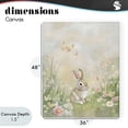 thumbnail image 4 of Stupell Industries Cottage Nursery Bunny in Meadow Canvas Art, 36 x 48, by Arlington Prints, 4 of 8