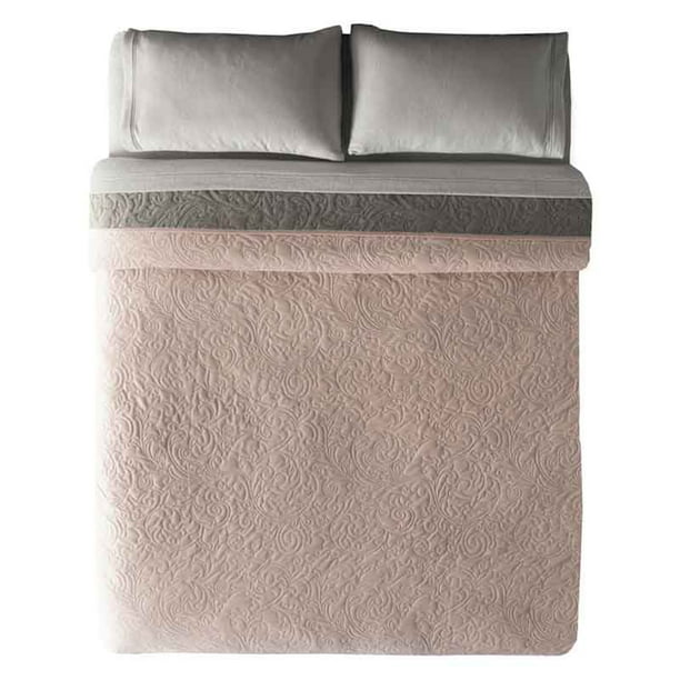 Cobertor Austral Vianney Mat XL Velvet Rosa