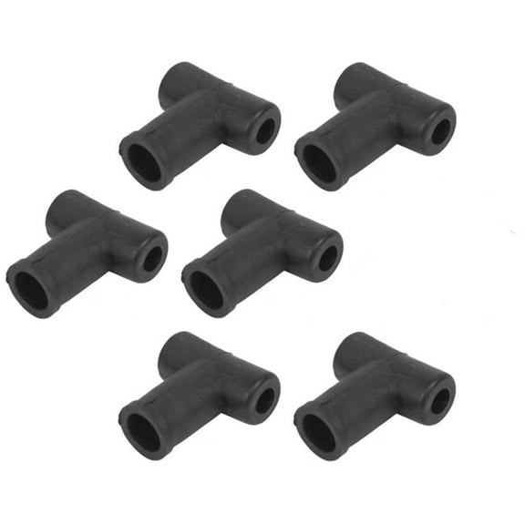 RAParts T23425 (6) Six New Replacement Fuel Injection Return Line T-Boots Fits John Deere 2510 4240 4630 820