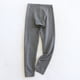 thumbnail image 5 of Pantalones de dormir de color liso a la moda para hombre, pantalones cortos holgados, pijamas largos, pijamas de poliéster para hombre., 5 of 9
