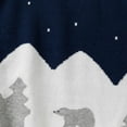 thumbnail image 5 of UFOUND Children Double Cotton Thread Snow Mountain Bear Print And Warm Base Sweater Top Breathable Toddler Dailywear, 5 of 9