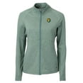 thumbnail image 2 of Women's Cutter & Buck  Heather Green Southeastern Louisiana Lions Adapt Eco Knit Heather Recycled Full-Zip Jacket, 2 of 3