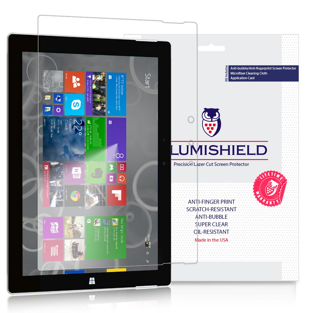 iLLumiShield Microsoft Surface Pro 2 Screen Protector x2 