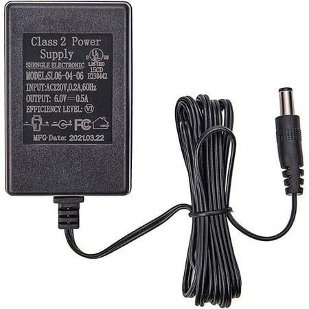 WNiMa3 6 Volt Charger for 6V Kids Powered Ride On Car 6V Charger for a Variety of Electric Baby Carriage Ride On Toy Power Adapter