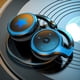 thumbnail image 4 of Auriculares inalámbricos deportivos perfecl con gancho para oreja Bluetooth 5.0 recargables Azul, 4 of 5