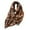 Brown, variant on Bibifish Womens Scarf Multi Color Plaid Pattern Fuzzy Scarf With Fringes Soft Warm Fuzzy Comfy Winter Daily Wear Trendy Street Style Scarf