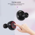 thumbnail image 3 of Binaural Calls  Earphone  Headset One-Key Control Automatic Pairing Running for Driving Black, 3 of 7