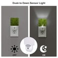 thumbnail image 2 of KLL Green Glitter Sparkle for Night Lights,Auto Sensor Night Lamp Plug in Night Light with Dusk-to-Dawn Light Sensor LED Nightlightfor Adults & Kids Room/Bedroom/Hallway, 2 of 7