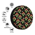thumbnail image 4 of Yiaed Frogs In Mushroom Hats Print Print Tire Wheel Cover, tire covers for trailers,rv wheel covers,rv tire covers, camper tire covers,tire covers for cars-15 inch, 4 of 6