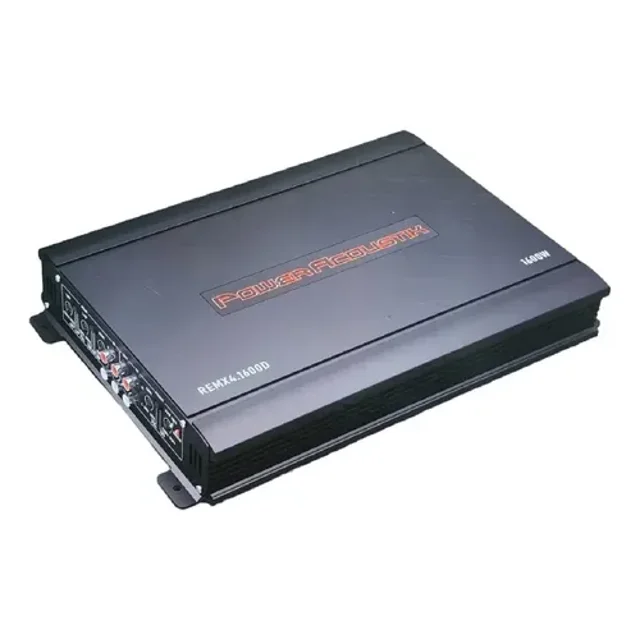 Amplificador 4 Canales Power Acoustik Remx4.1600d Clase A/B Para Auto
