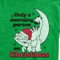 thumbnail image 3 of Garfield - Only A Morning Person On Christmas - Men's Short Sleeve Graphic T-Shirt, 3 of 5