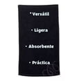 thumbnail image 4 of 2 Toallas Negra La Josefina 90 X 40cm Estética Tinte Spa Gym, 4 of 4