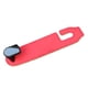 thumbnail image 3 of Colgador de asiento trasero de coche de cuero sintético universal y flexible para almacenamiento en vehículo Rojo, 3 of 9