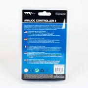 TTX Tech Analog Wired Controller for PlayStation 2/PlayStation 1, White