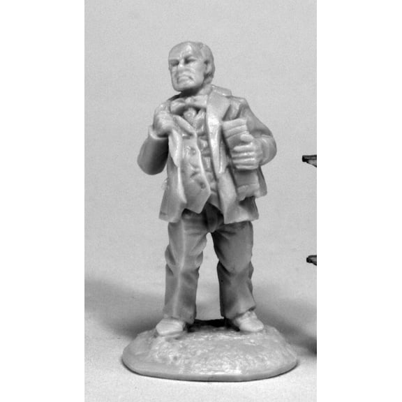 Reaper Miniatures 80073 Pulp Era Professor, Chronoscope Bones Miniature