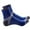 Blue, variant on Spencer Low Cut Compression Cotton Running Socks, 3 Pair