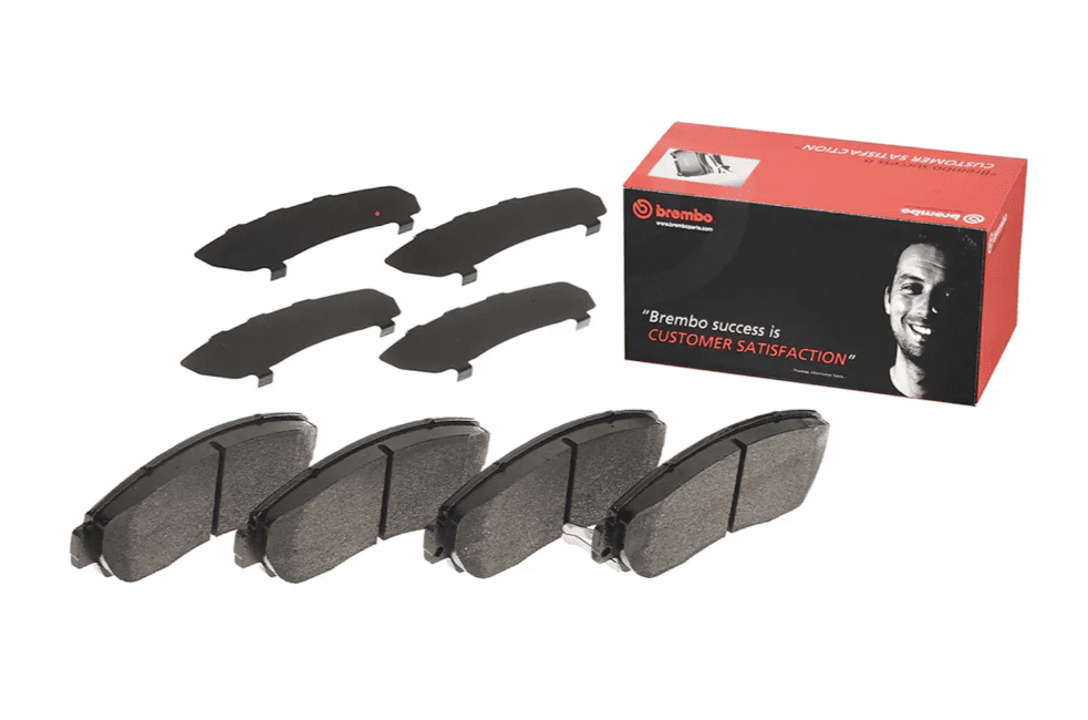 Brembo P28068; Brake Pad; PRIMELINE; FMSI Number D1089-7994/ D1521-7994; Low-Metallic; Set Of 4