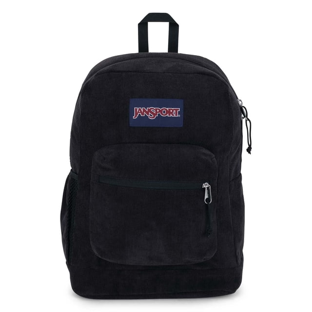 Mochila JanSport Cross Town Plus Remix de pana negra