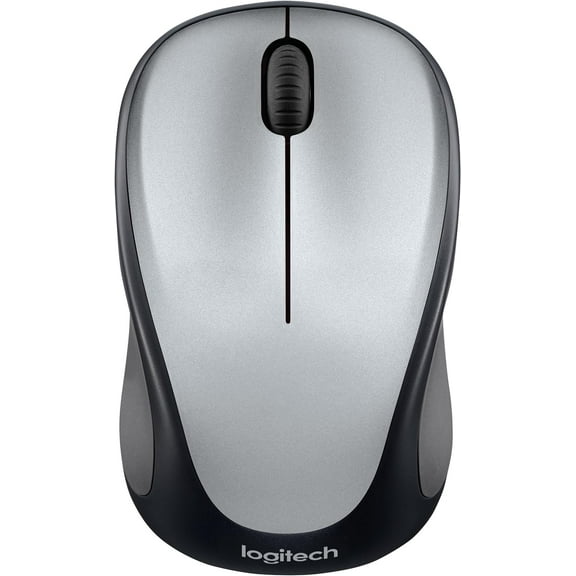 Logitech M317 Mouse, 2.4 GHz with USB Receiver, 1000 DPI Optical Tracking, 12 Month y, Compatible
