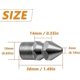 thumbnail image 2 of Sewer Cleaning Nozzle,high Pressure Washer Drain Sewer Cleaning Jetter Spray Nozzle,3/8" Male Thread, 2 of 5