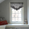 thumbnail image 3 of Halloween Bat Table Runner Black Spider Lace Tablecloth Fireplace Curtain Party, 3 of 3