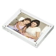 thumbnail image 6 of Uxcell 3.9" x 5.9" x 0.8" Acrylic Picture Frame Magnetic Photo Frames Display Double Sided, Clear 2 Pack, 6 of 6