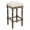 Beige- Dark Brown Legs4, variant on Counter Height Bar Stools Set of 2 Backless Wooden Counter Stools with Nailhead Trim Seat 26" Height Bar Stools for Kitchen Island/Patio/Balcony, Grey Fabric with White Legs