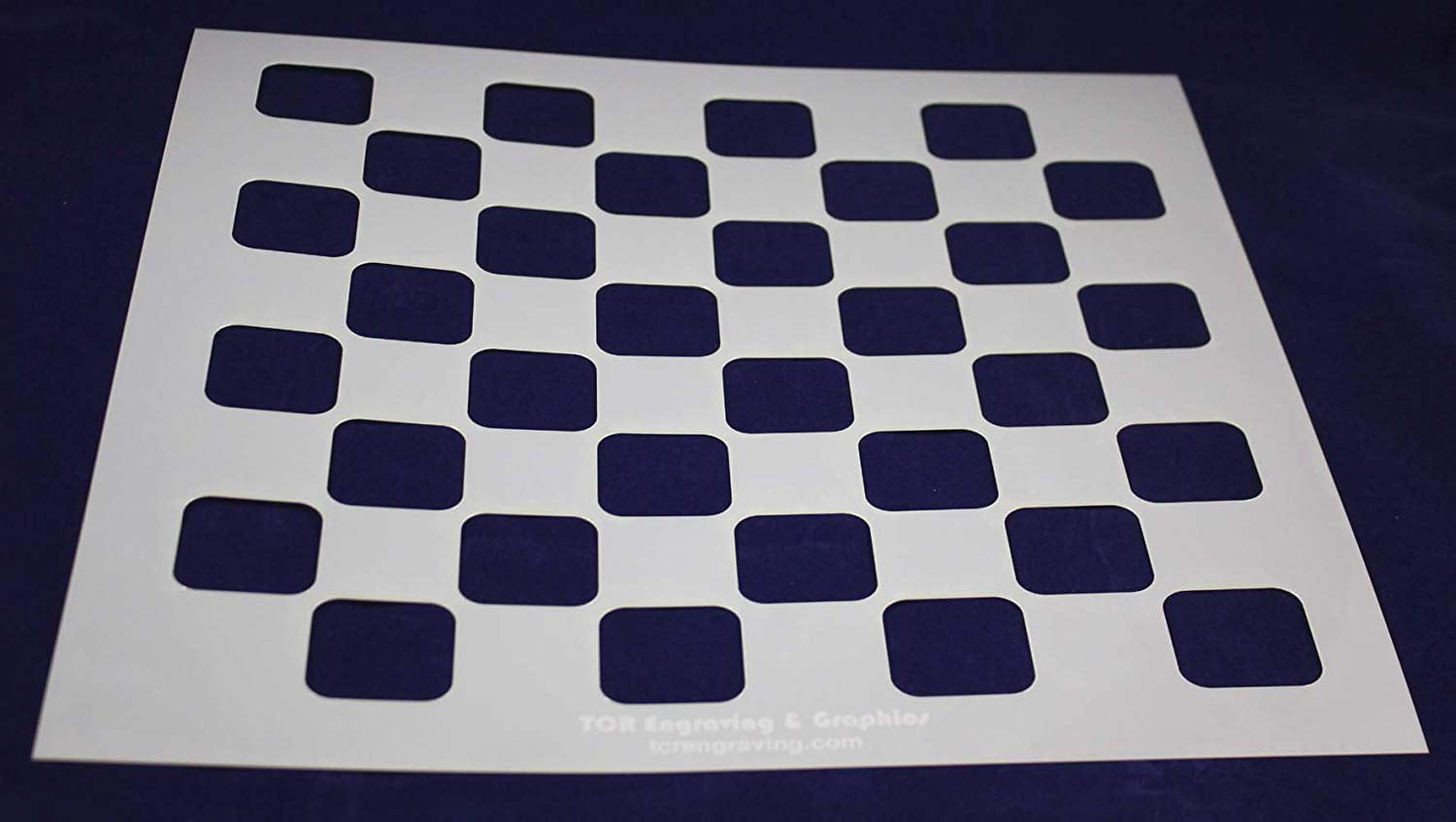 Chess &amp; Checkerboard Stencil 14 Mil, 15x15" - Arts/Crafts/Painting ...