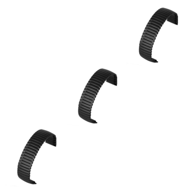 Jumpingount de eslabones de reloj universal de acero inoxidable Correas de reloj elegantes y cómodas de usar fáciles de 22 mm negro Type1 NO1