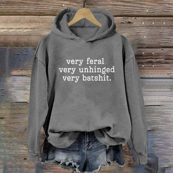 SIYUDAN Hoodies Sweatshirt for Women Long Sleeve Pullovers for Women Cute Hoodies Grey Crewneck Womens Fall Clothes Women Fashion