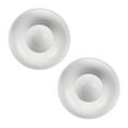 thumbnail image 2 of 2 Pcs Ceramic Egg Cups, Egg Holders for Soft and Hard Boiled Eggs, Classic Porcelain Stackable and Easy to Clean Tray, Decorative Egg Dish for Breakfast, Easter, or Kitchen, White, 2 of 6