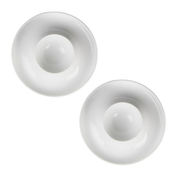 Ceramic Egg Tray Durable Round Egg Holder Reusable for Breakfast, Parties, and Meal Serving – Easy to Clean, Suitable for Hard and Soft Boiled Eggs